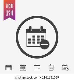 caldendar vector icon