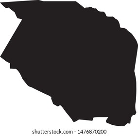 Caldwell county map in the State of North Carolina