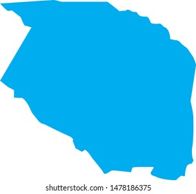 Caldwell county map in the State of North Carolina