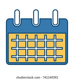 Calemdar schedule symbol