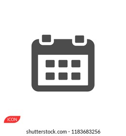 calendar 1 icon  vector 10 eps design