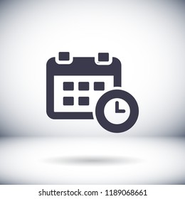 calendar 1 icon  vector 10 eps design