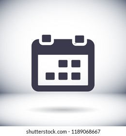 calendar 1 icon  vector 10 eps design