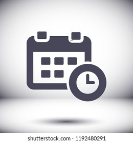 calendar 1 icon  vector 10 eps design