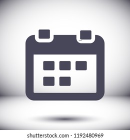 calendar 1 icon  vector 10 eps design