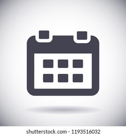 calendar 1 icon  vector 10 eps design