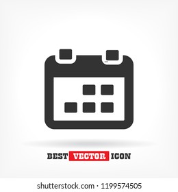 calendar 1 icon  vector 10 eps design