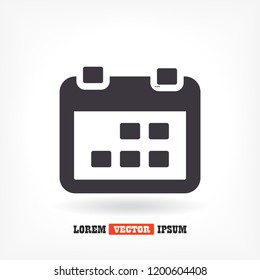 calendar 1 icon  vector 10 eps design
