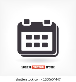 calendar 1 icon  vector 10 eps design