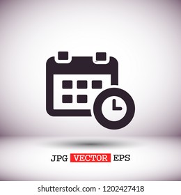 calendar 1 icon  vector 10 eps design
