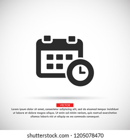 calendar 1 icon  vector 10 eps design