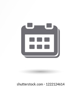 calendar 1 icon  vector 10 eps design