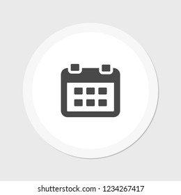 calendar 1 icon  vector 10 eps design