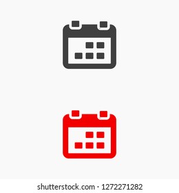 calendar 1 icon  vector 10 eps design