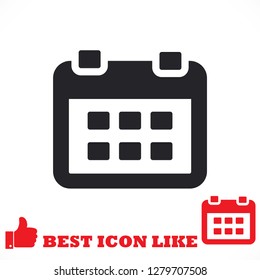 calendar 1 icon  vector 10 eps design