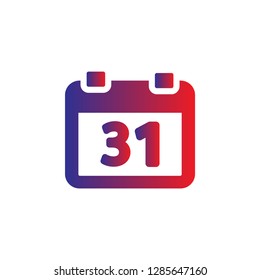 calendar 1 icon  vector 10 eps design
