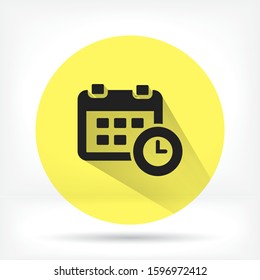 calendar 1 icon  vector 10 eps design. lorem ipsum Flat Design JPG