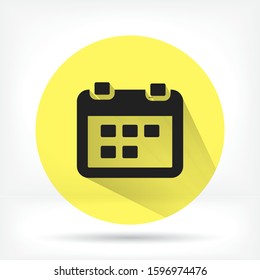 calendar 1 icon  vector 10 eps design. lorem ipsum Flat Design JPG