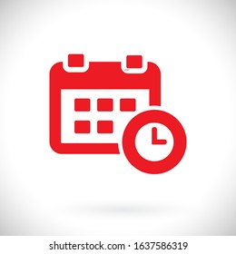 calendar 1 icon vector 10 eps design. lorem ipsum Flat Design JPG