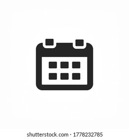calendar 1 icon vector 10 eps design. lorem ipsum Flat Design JPG