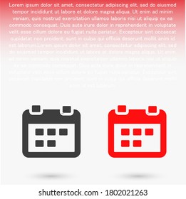 calendar 1 icon vector 10 eps design. lorem ipsum Flat Design JPG
