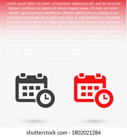 calendario 1 icono vector diseño de 10 pasos. lorem ipsum Flat Design JPG