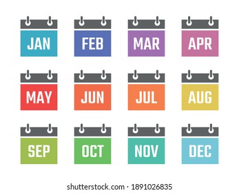 78,787 Symbols months calender Images, Stock Photos & Vectors ...