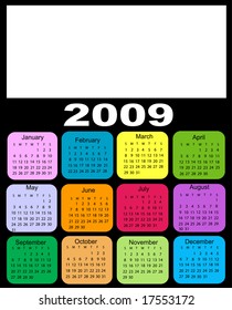 Calendar, 2009