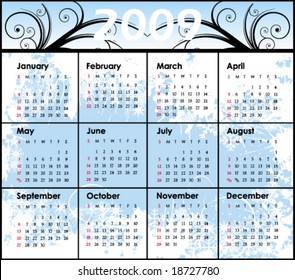 Calendar for 2009