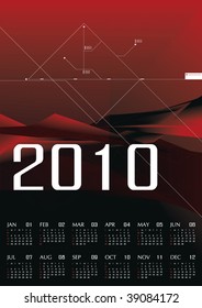 Calendar 2010 - 12 months