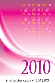 Calendar 2010 - 12 months