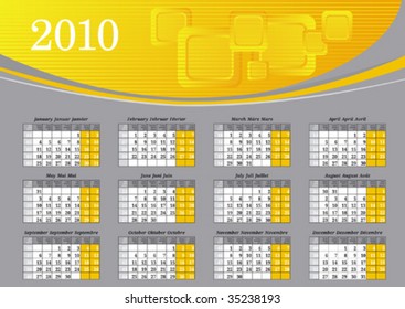 Calendar 2010