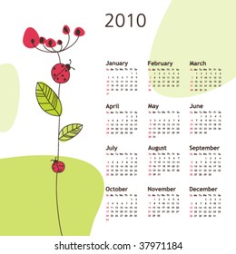 Calendario 2010