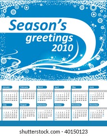  Calendario 2010