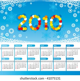   Calendar 2010
