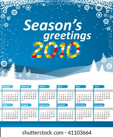   Calendar 2010