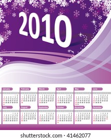 Calendario 2010