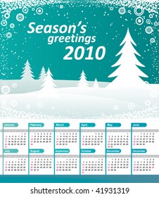  Calendar 2010