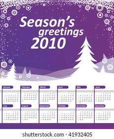   Calendar 2010