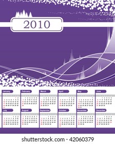  Calendar 2010