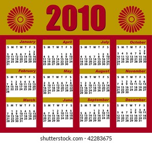 Calendar 2010
