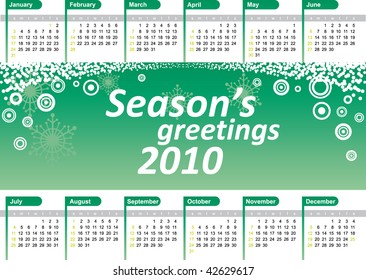 Calendar 2010
