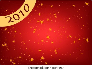 calendar 2010. christmas vector