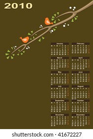 Kalender 2010 mit Kopienraum