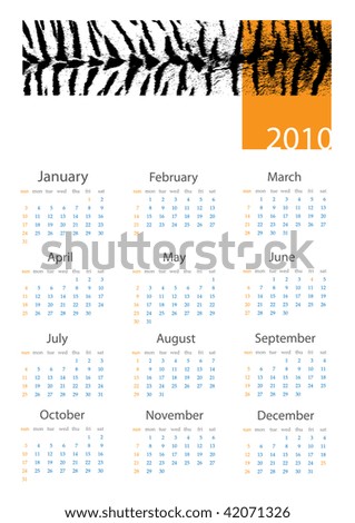 Similar – Image, Stock Photo Calendar page October in english