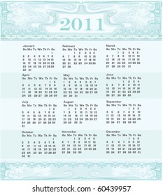 calendar 2011