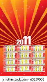 calendar 2011