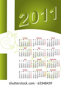 Calendario 2011