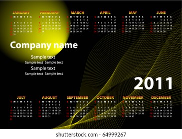 Calendar 2011