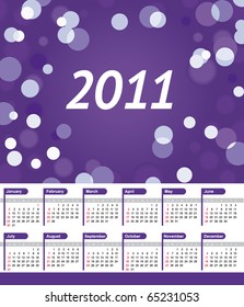 Calendar 2011